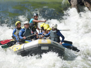 Rafting en English Immersion (Cantabria)